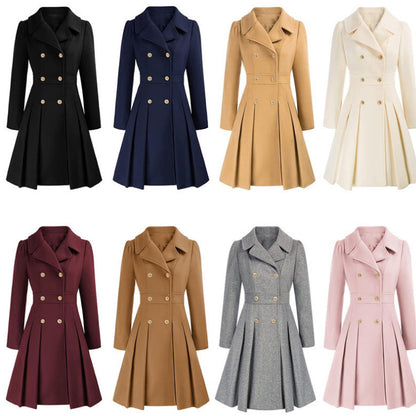 Getailleerde trenchcoat voor dames | Dubbele knoopsluiting