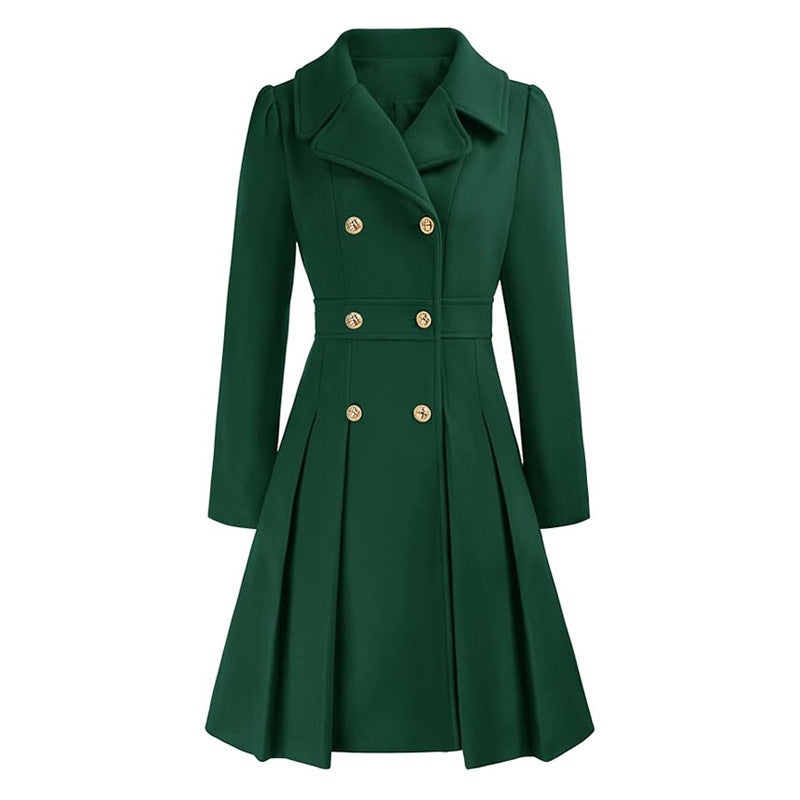 Getailleerde trenchcoat voor dames | Dubbele knoopsluiting