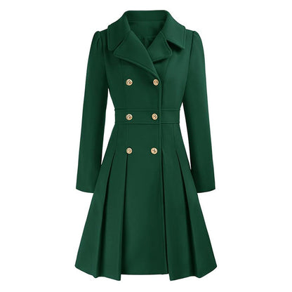 Getailleerde trenchcoat voor dames | Dubbele knoopsluiting