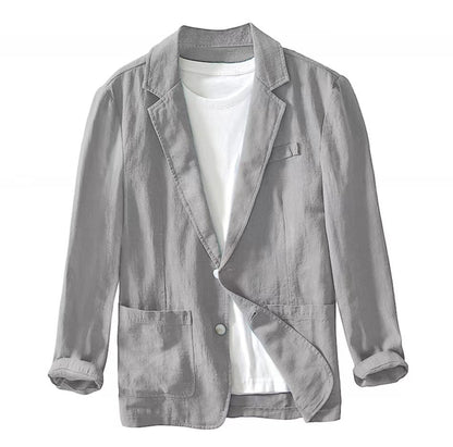 Men's Relaxed Fit Casual Summer Blazer | with Pockets