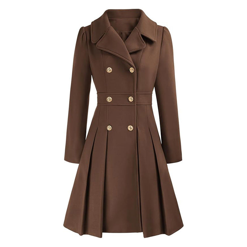 Getailleerde trenchcoat voor dames | Dubbele knoopsluiting