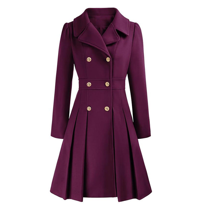 Getailleerde trenchcoat voor dames | Dubbele knoopsluiting