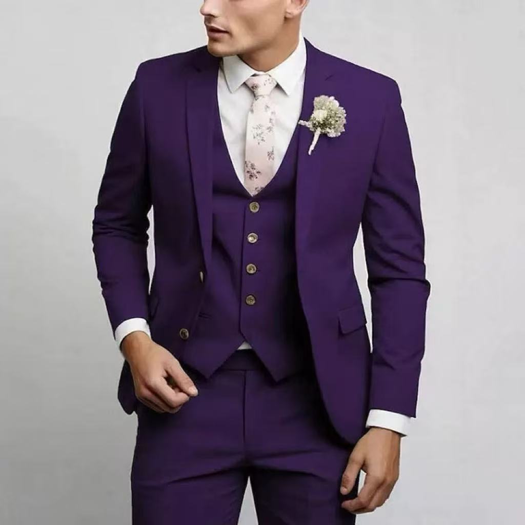 Men's Wedding Guest 3-Piece Suit | Slim Fit