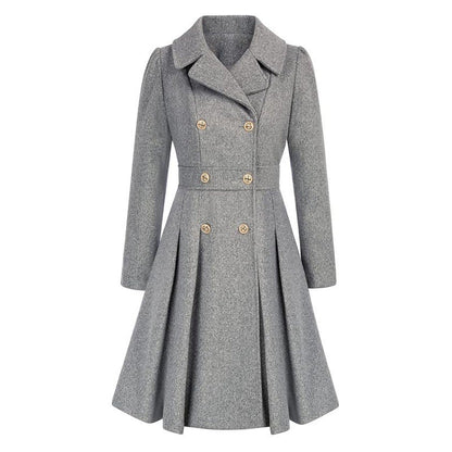 Getailleerde trenchcoat voor dames | Dubbele knoopsluiting