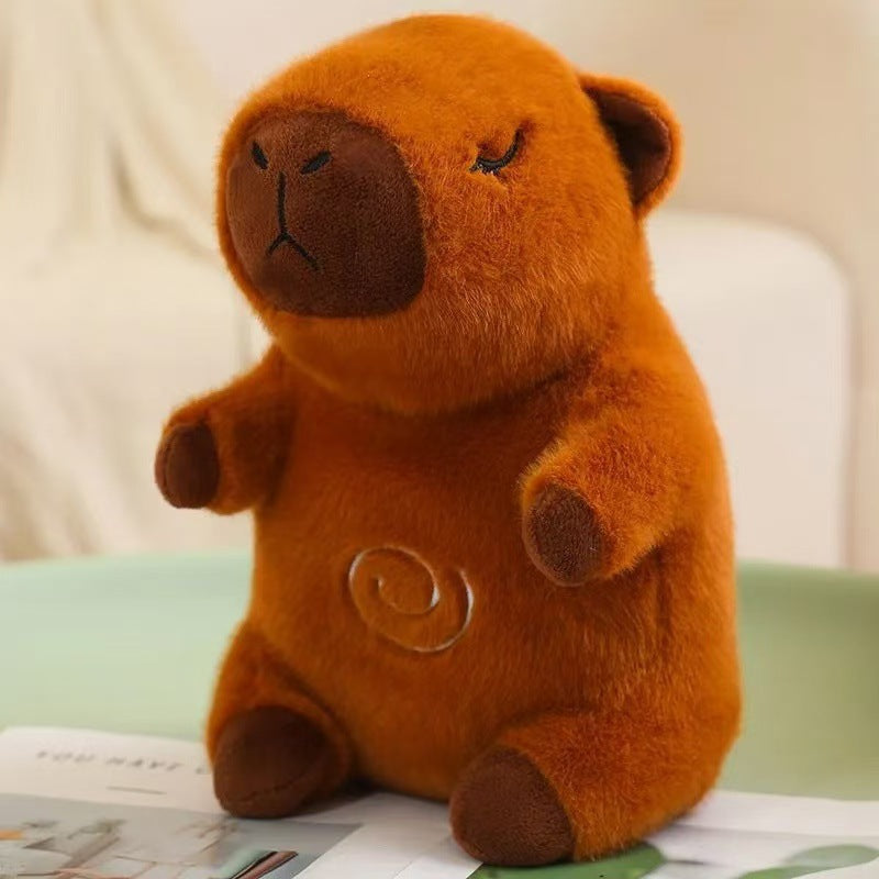Soft Sleep Aid Toy with Breathing Light for Kids' Relaxation