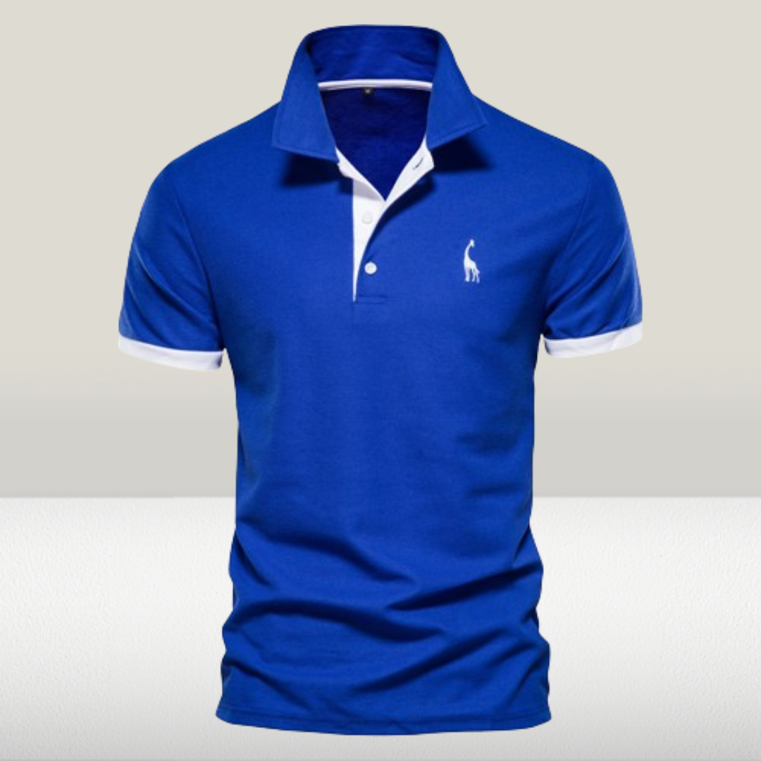Men's Slim Fit Casual Polo Shirt | Short Sleeve