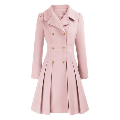 Getailleerde trenchcoat voor dames | Dubbele knoopsluiting
