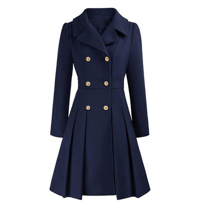 Getailleerde trenchcoat voor dames | Dubbele knoopsluiting