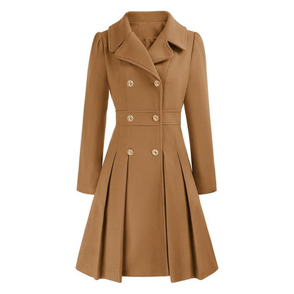 Getailleerde trenchcoat voor dames | Dubbele knoopsluiting