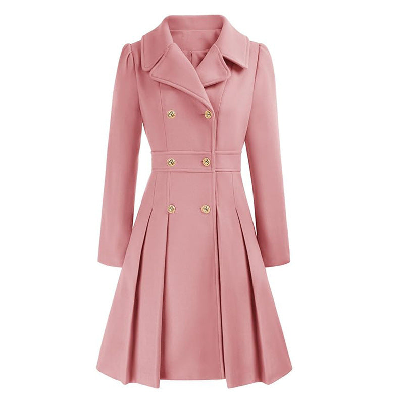 Getailleerde trenchcoat voor dames | Dubbele knoopsluiting
