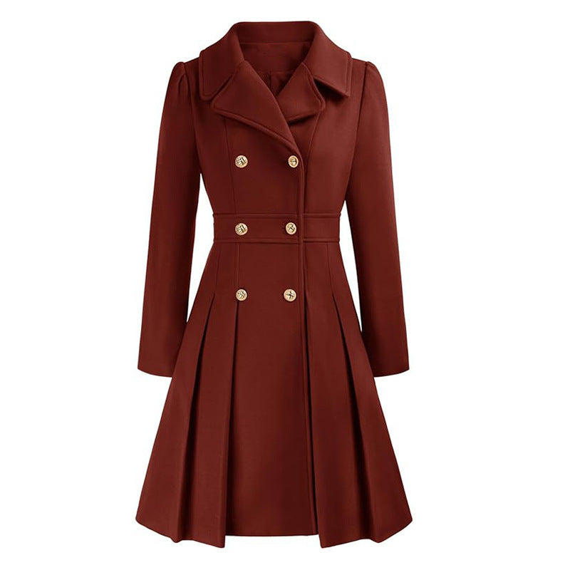 Getailleerde trenchcoat voor dames | Dubbele knoopsluiting
