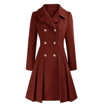 Getailleerde trenchcoat voor dames | Dubbele knoopsluiting