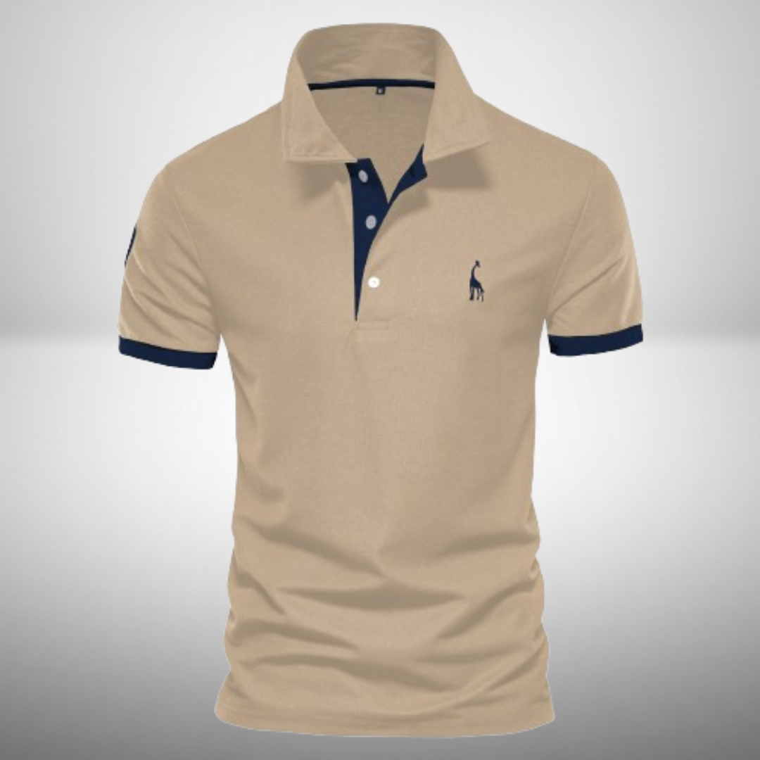 Men's Slim Fit Casual Polo Shirt | Short Sleeve