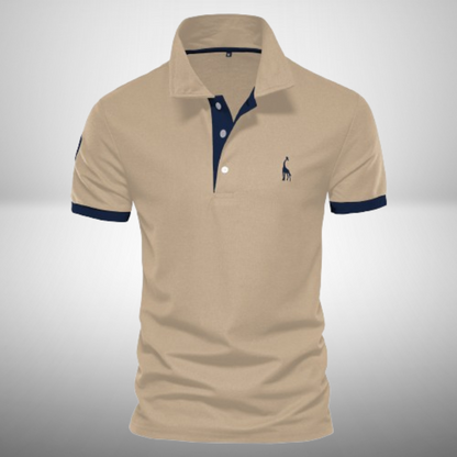 Men's Slim Fit Casual Polo Shirt | Short Sleeve