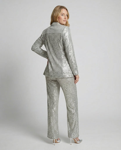 Women's Two-Piece Pantsuit | Festive Outfit