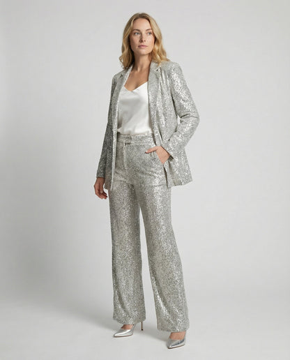 Women's Two-Piece Pantsuit | Festive Outfit
