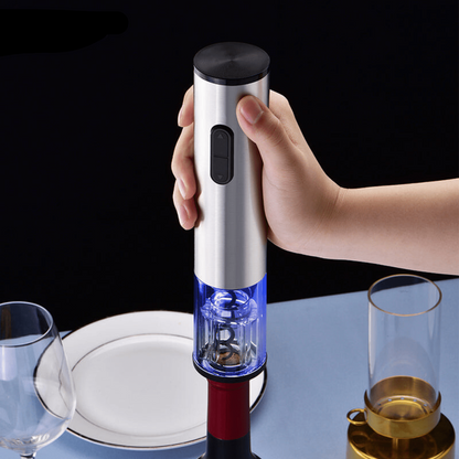 4-in-1 Electric Wine Opener for Effortless Opening & Serving