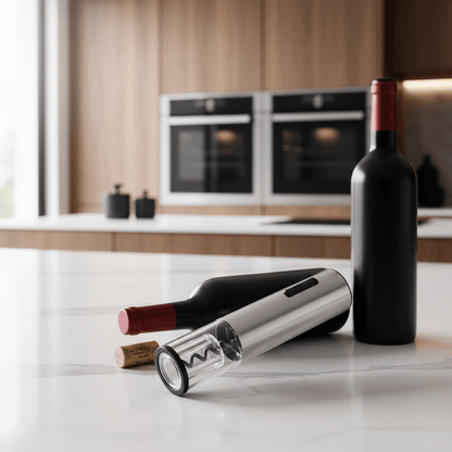4-in-1 Electric Wine Opener for Effortless Opening & Serving
