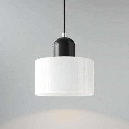 Modern Iron and Glass Pendant Ceiling Light
