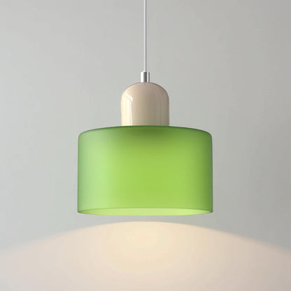 Modern Iron and Glass Pendant Ceiling Light