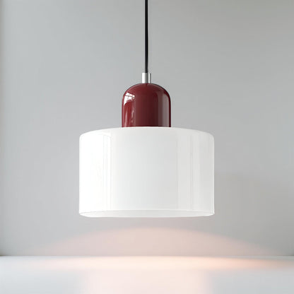 Modern Iron and Glass Pendant Ceiling Light
