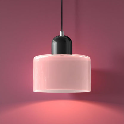 Modern Iron and Glass Pendant Ceiling Light