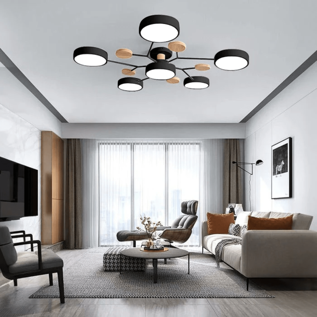 Modern Round LED Ceiling Light with Sleek Minimalist Design