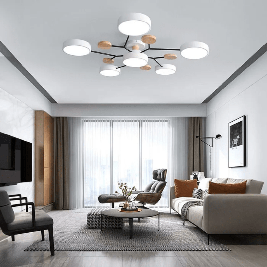 Modern Round LED Ceiling Light with Sleek Minimalist Design