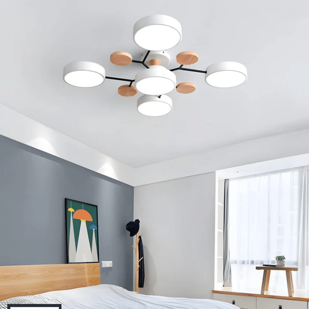 Modern Round LED Ceiling Light with Sleek Minimalist Design