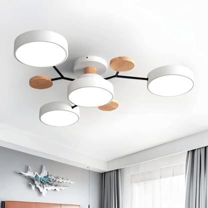 Modern Round LED Ceiling Light with Sleek Minimalist Design