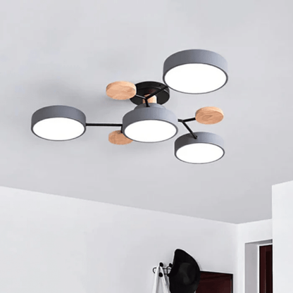 Modern Round LED Ceiling Light with Sleek Minimalist Design