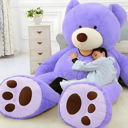 Large Soft Cuddly Plush Teddy Bear Toy with Outer Cover