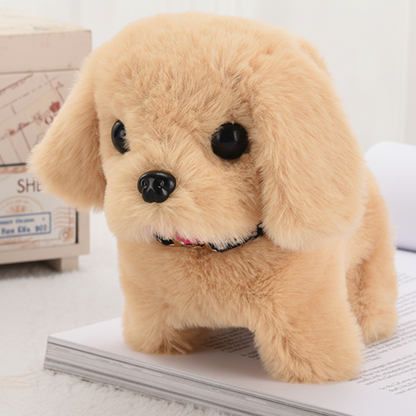 Interactive Plush Puppy Toy with Realistic Sounds and Movements