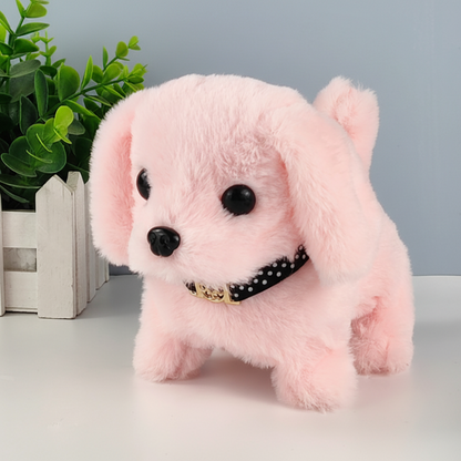 Interactive Plush Puppy Toy with Realistic Sounds and Movements