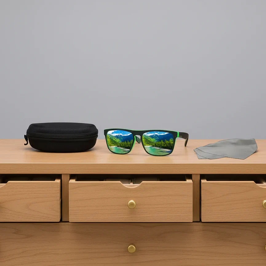 Polarized UV400 Sunglasses for Clear Vision During Outdoor Activities