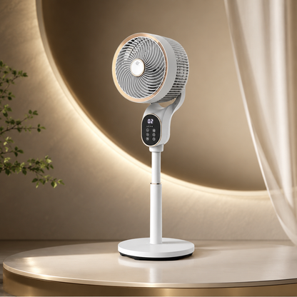 Compact Outdoor Portable Air Conditioner and Mist Cooling Fan
