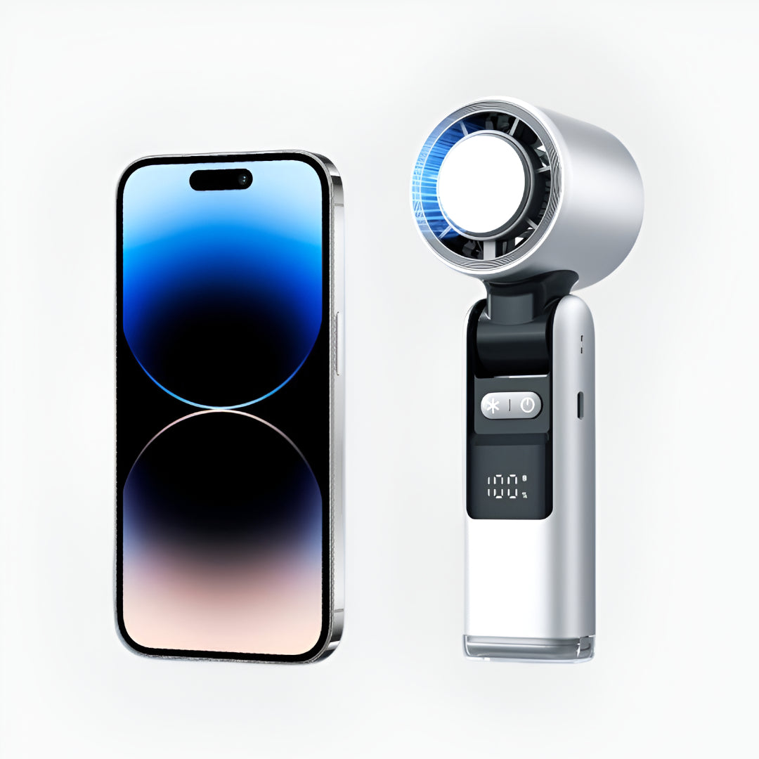Compact Handheld USB Rechargeable Travel Fan