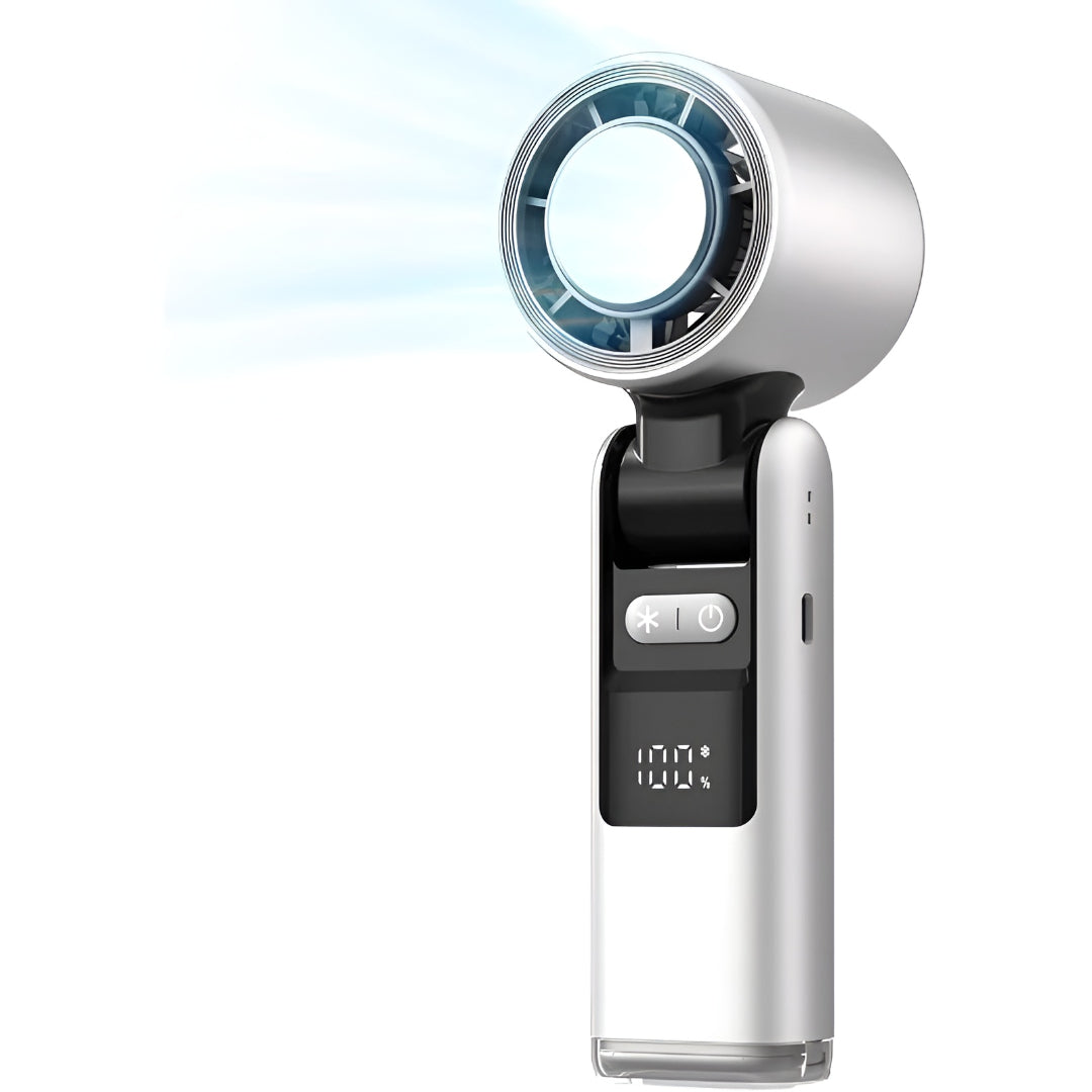 Compact Handheld USB Rechargeable Travel Fan