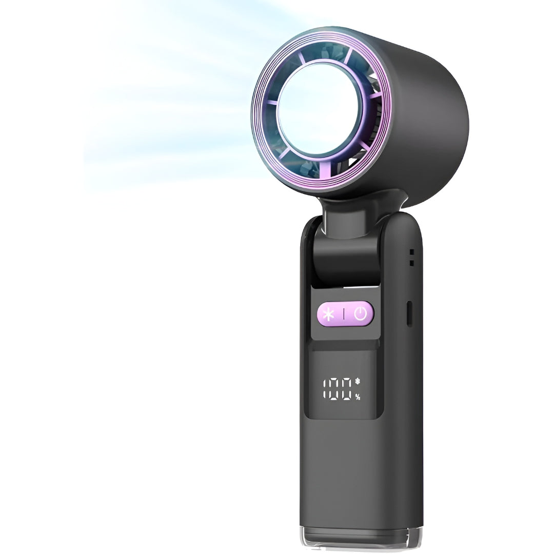 Compact Handheld USB Rechargeable Travel Fan