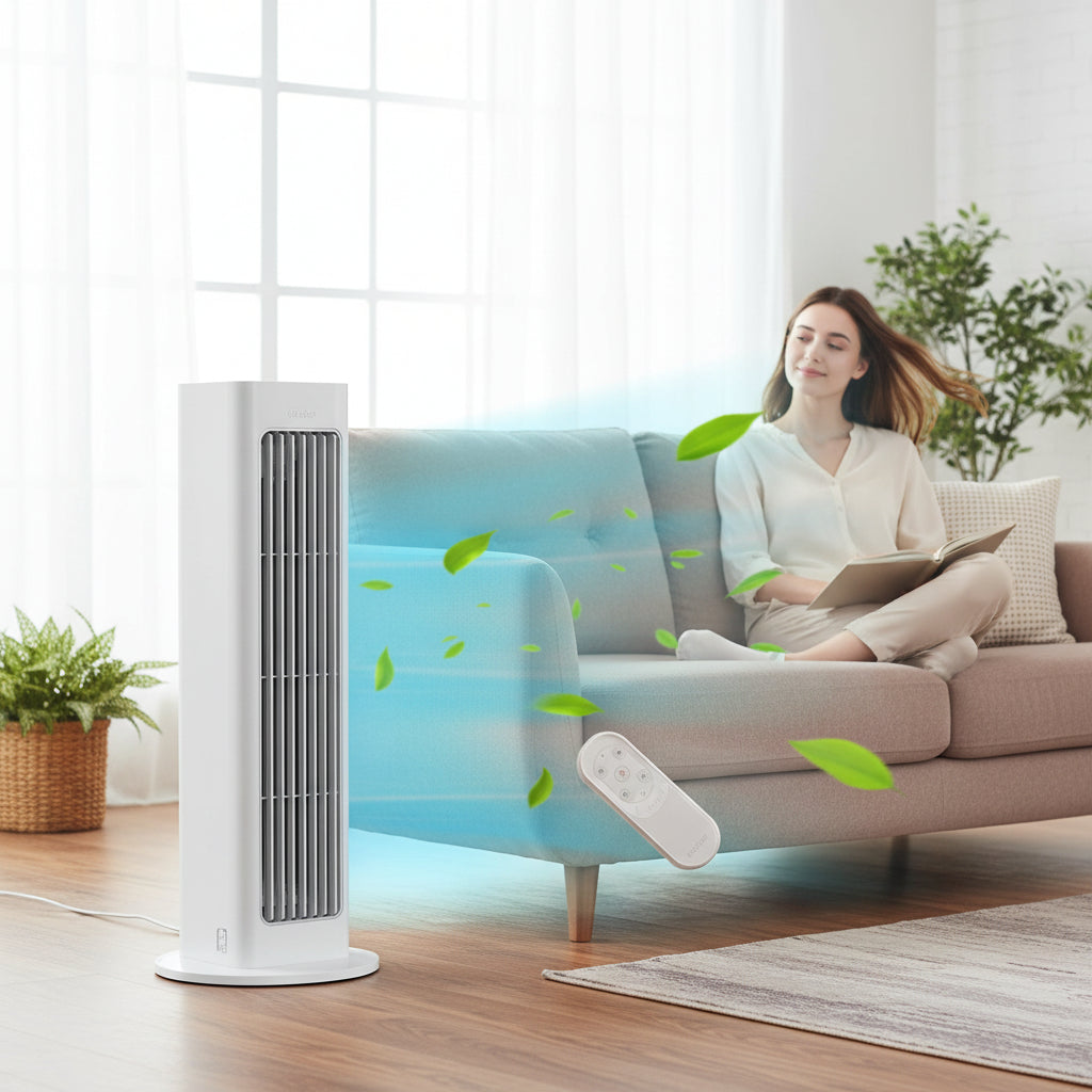 Portable Oscillating Tower Cooling Fan