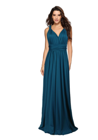 Women’s Wrap Evening Dress | Maxi