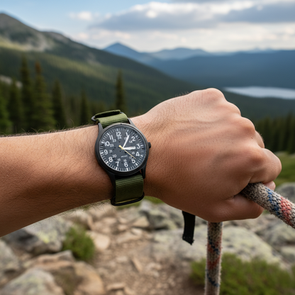 Rugged Waterproof Scratch-Resistant Outdoor Watch for Men