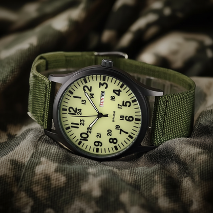 Rugged Waterproof Scratch-Resistant Outdoor Watch for Men