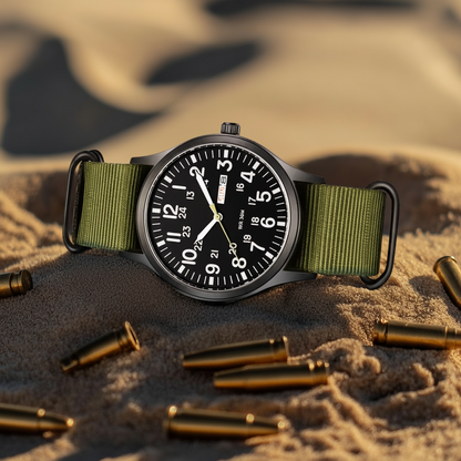 Rugged Waterproof Scratch-Resistant Outdoor Watch for Men