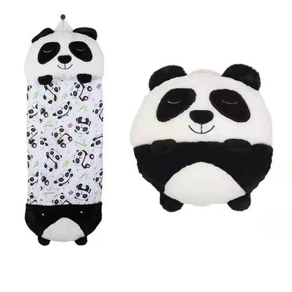 2-in-1 Plush Toy Sleeping Bag for Kids