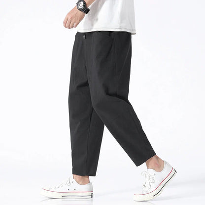 Men’s Casual Cropped Trousers | Relaxed Fit