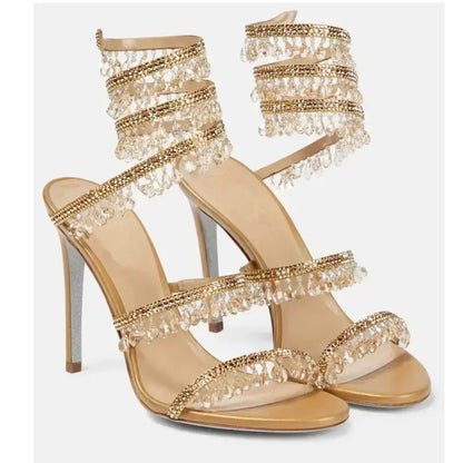Ladies Stiletto Sandals | with High Heels