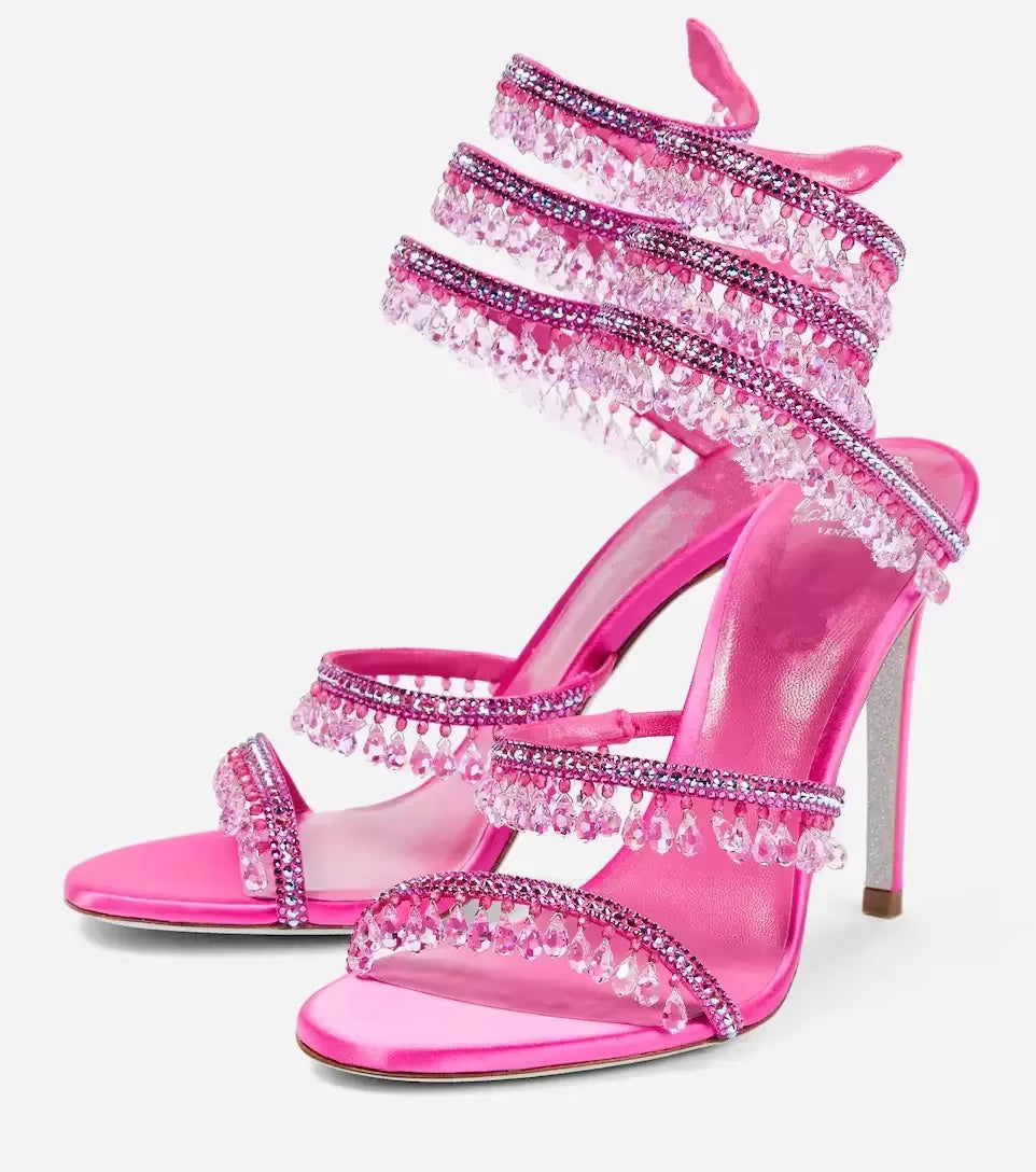 Ladies Stiletto Sandals | with High Heels