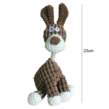Durable Plush Dog Toy | Bite-Resistant and Long-Lasting Design | Available in Various Models