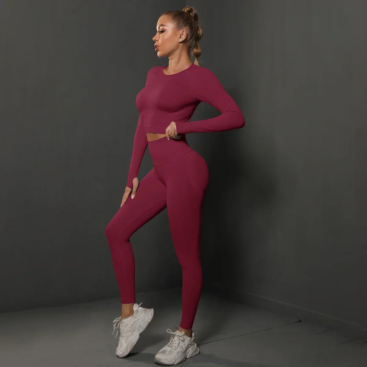 Women's Sporty Jogging Suit | Two-Piece Set